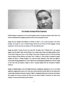 The-Ntazoke-Shange-Official-Biography - Ntozake Shange