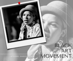 ntozake shange black arts movement